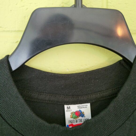 Vintage 1990s CYBERSPACE...The Final Frontier Shirt MEDIUM FOTL Single Stitch A4 - Picture 2 of 5